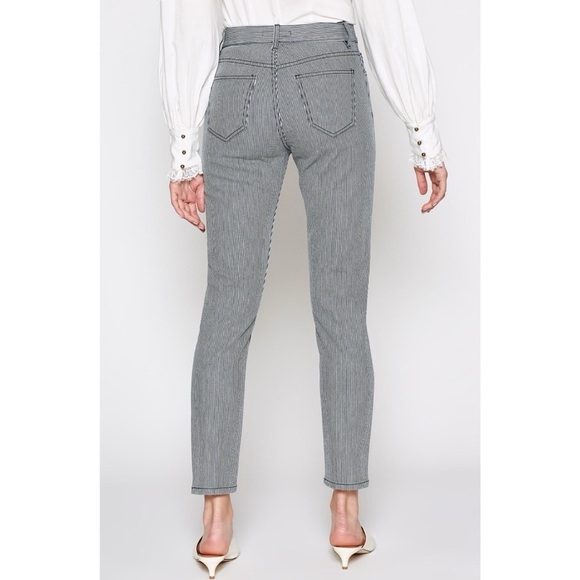 [Joie] High Waist Stripe Jeans - Picture 15 of 15